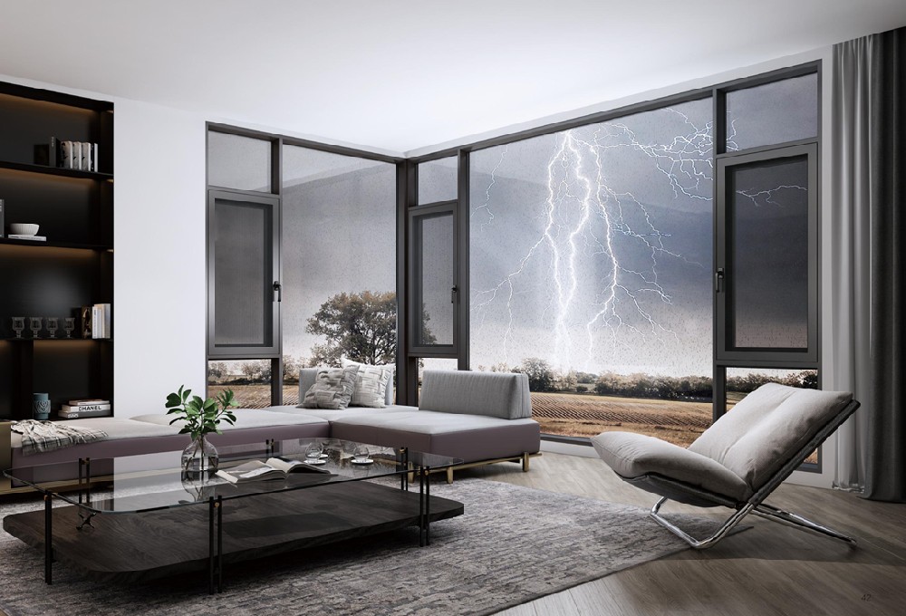 明尚斷橋系統平開窗